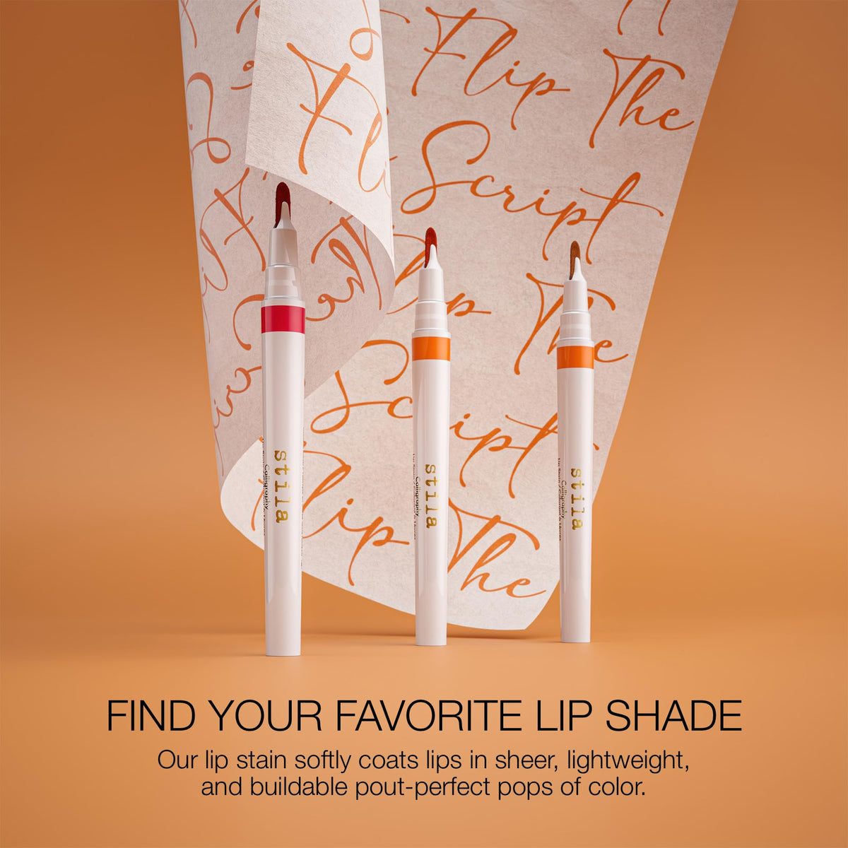 stila product next to coins showing compact size and travel-friendly benefit