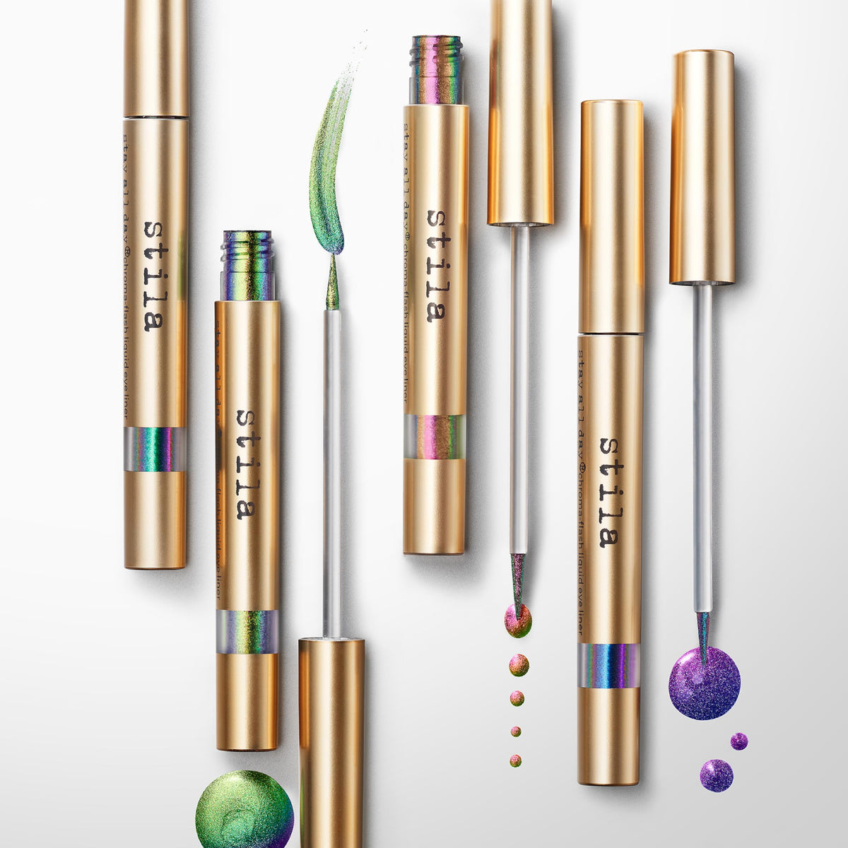stila lifestyle festival look showing shining chromatic effect and long wear benefit