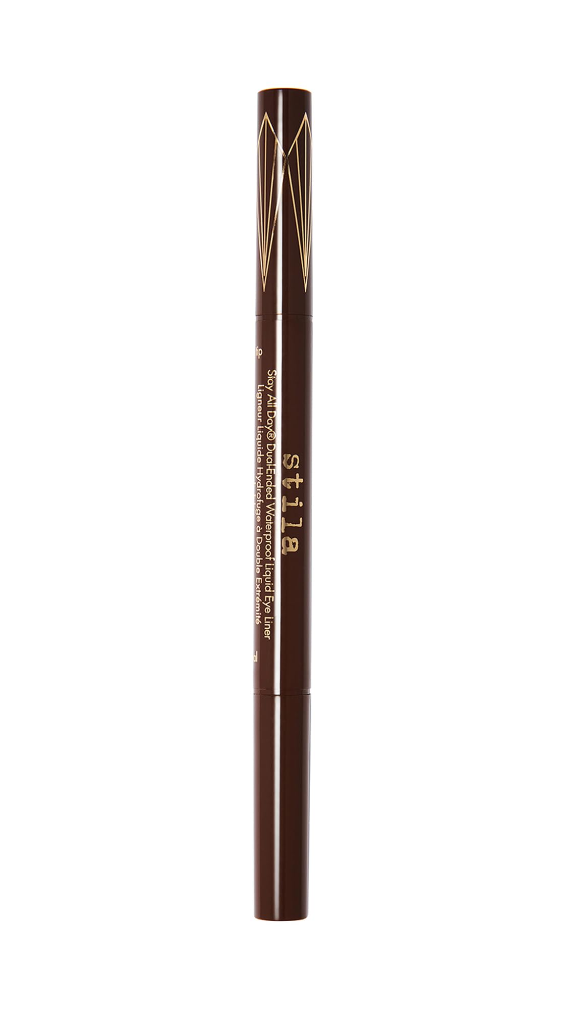 stila pen front packaging showing dual-ended design and brand