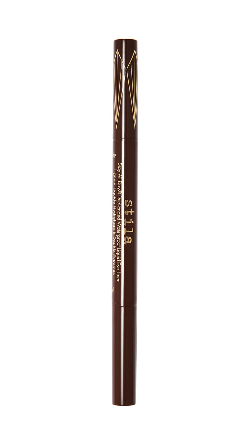 stila pen front packaging showing dual-ended design and brand