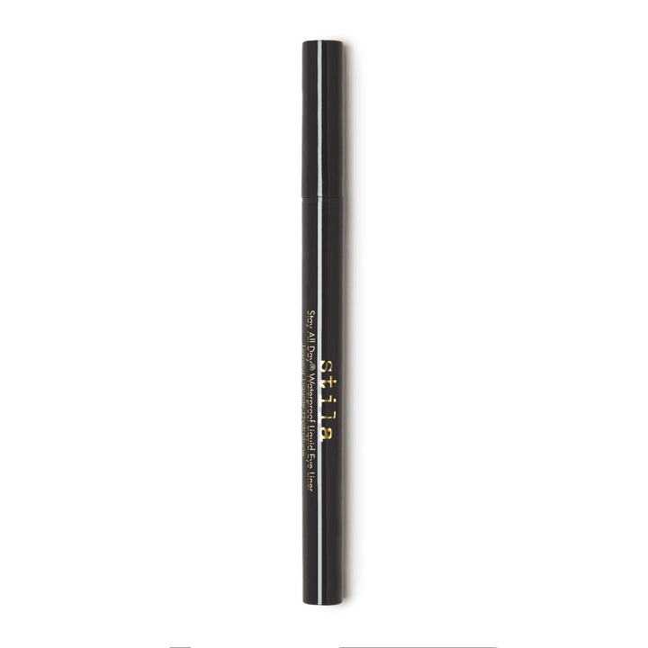 stila waterproof liquid eye liner front packaging shows sleek pen and branding for lasting wear