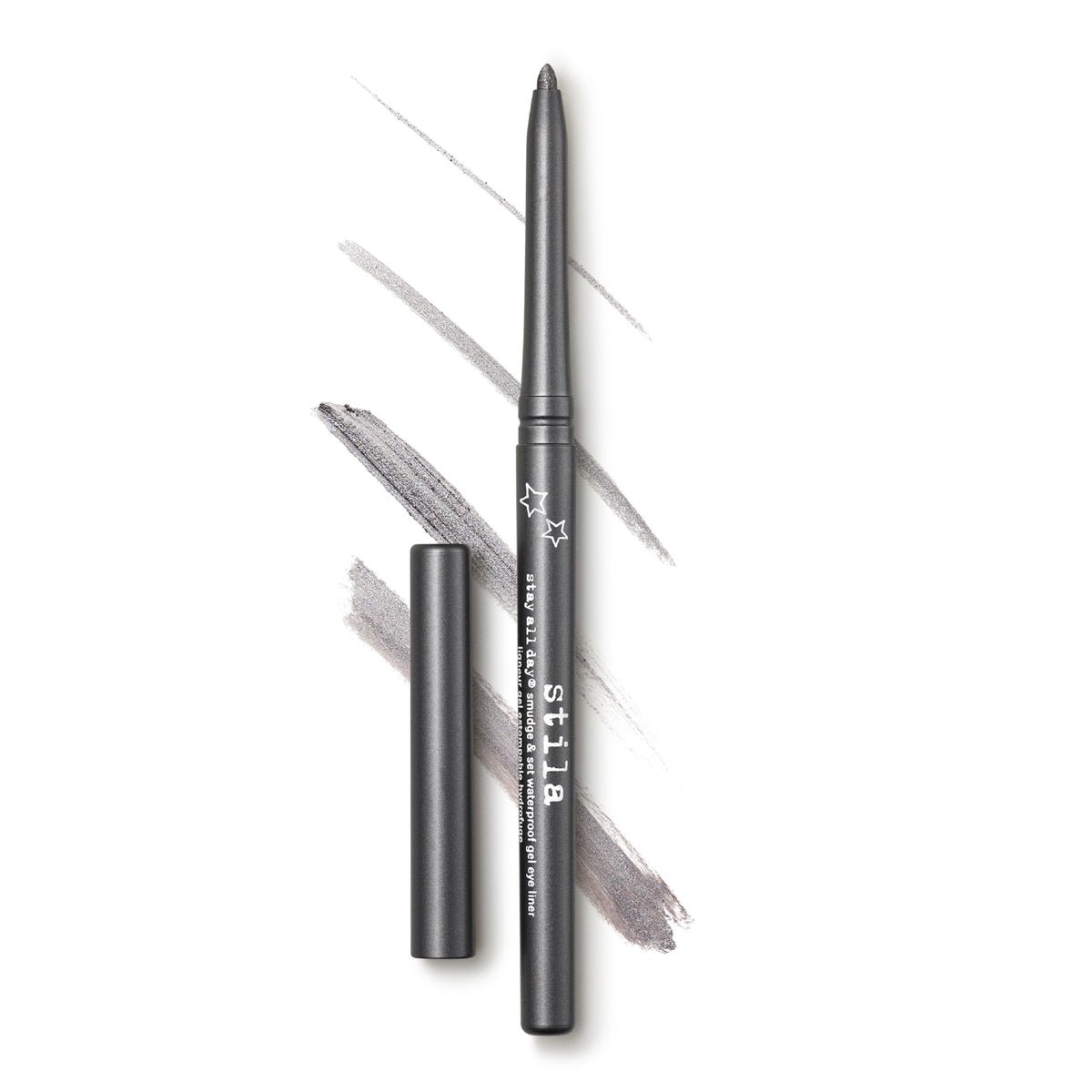stila front packaging showing sleek gel pencil and bold shade payoff
