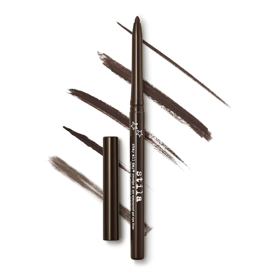 stila gel liner front angled showing sleek pencil and instant definition