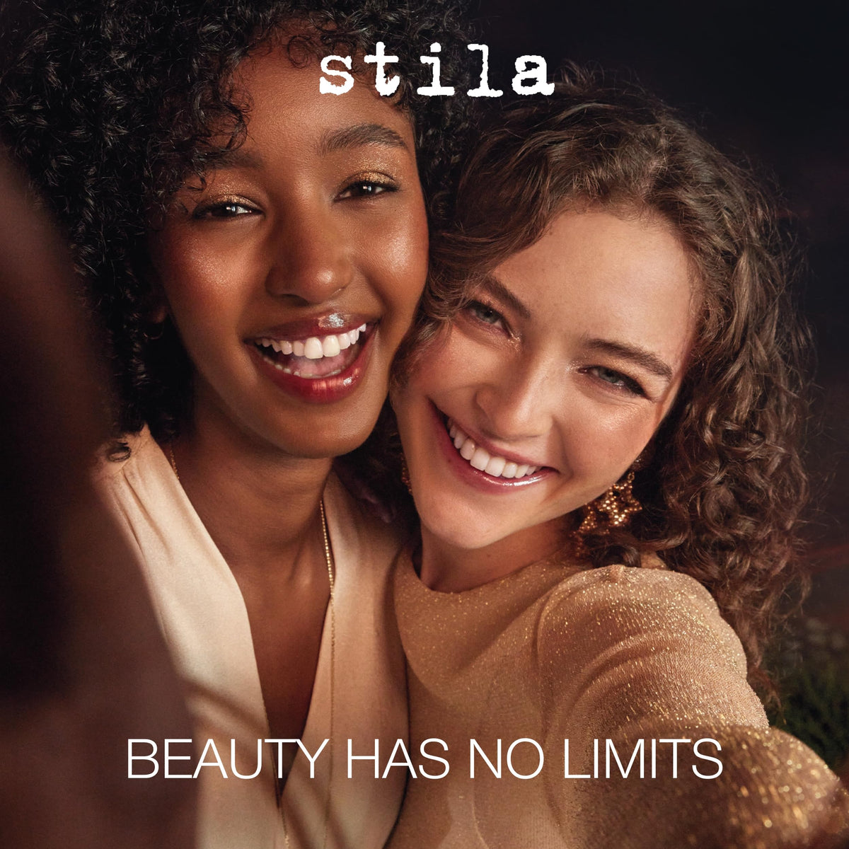 stila eyeliner being applied at upper lashline for precise, smudge-resistant lines