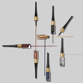 stila in use on eye demonstrating smooth application and crisp wing