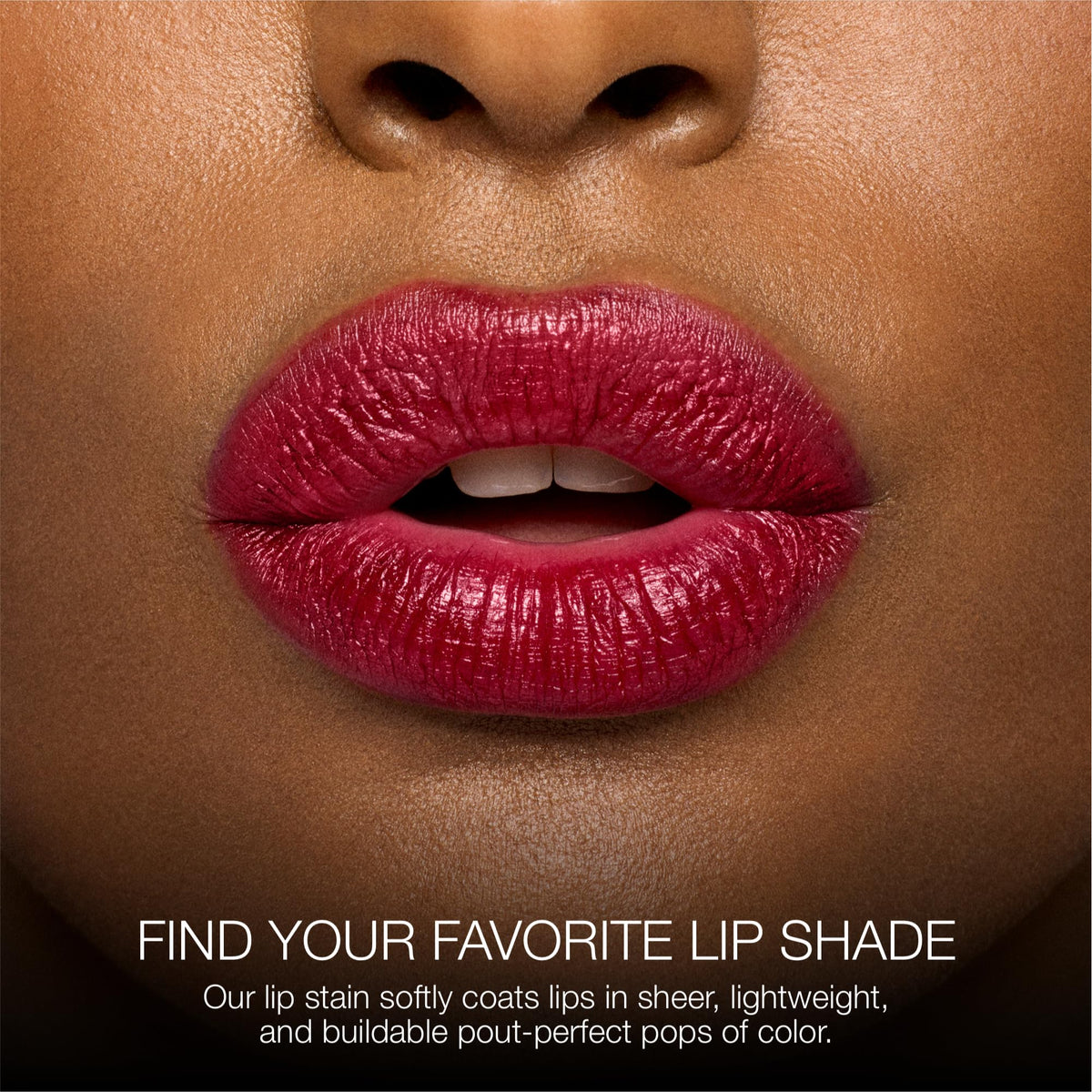 stila Calligraphy Lip Stain lifestyle flatlay with tools illustrates versatile use for on-the-go touchups