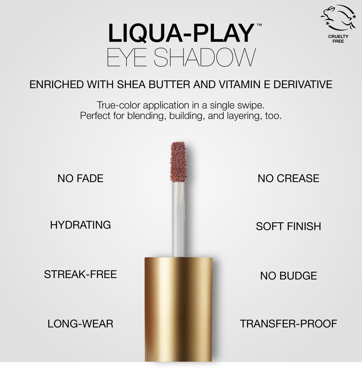 stila applicator closeup demonstrating smooth wand tip for precise application