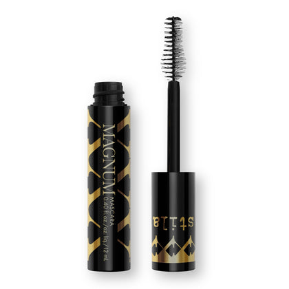 stila front packaging showing product and bold black finish benefit