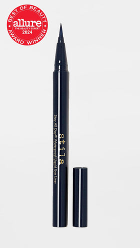 stila cap and barrel detail showing secure closure to prevent drying out