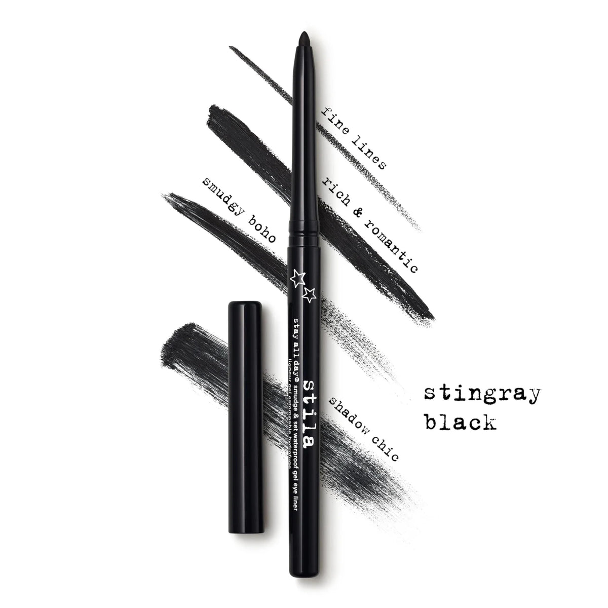 stila on waterline demo illustrating waterline-safe wear for defined eyes