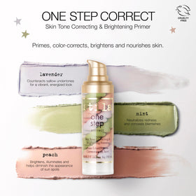stila applying product with fingertips demonstrating easy blend and coverage