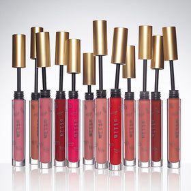 stila Patina on model wearing shade for real-life color and polished look