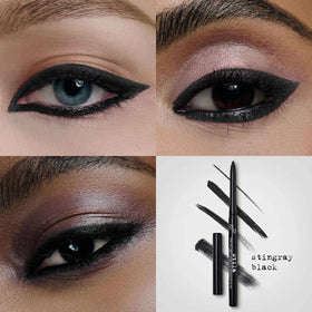 stila pencil tip close-up showing creamy gel texture for smooth application