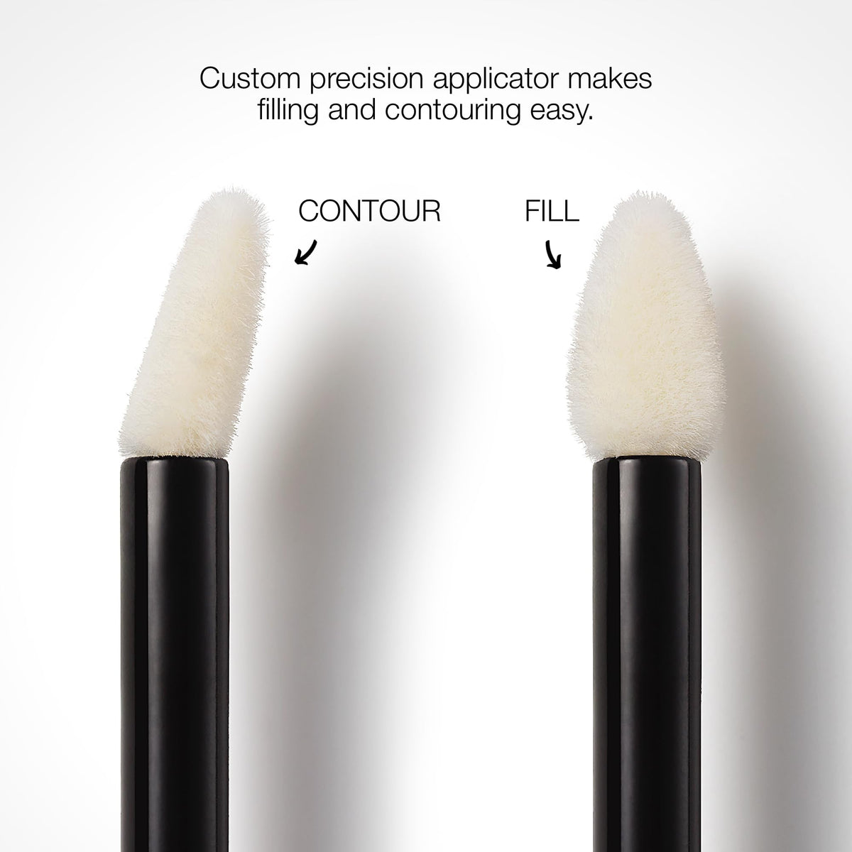 stila Promessa applied on lips in full-face photo demonstrating natural matte look