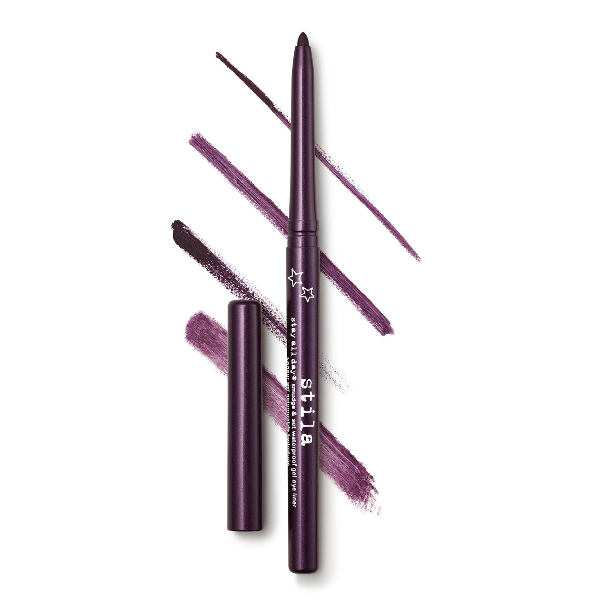 stila front packaging showing product and shade benefits for long wear