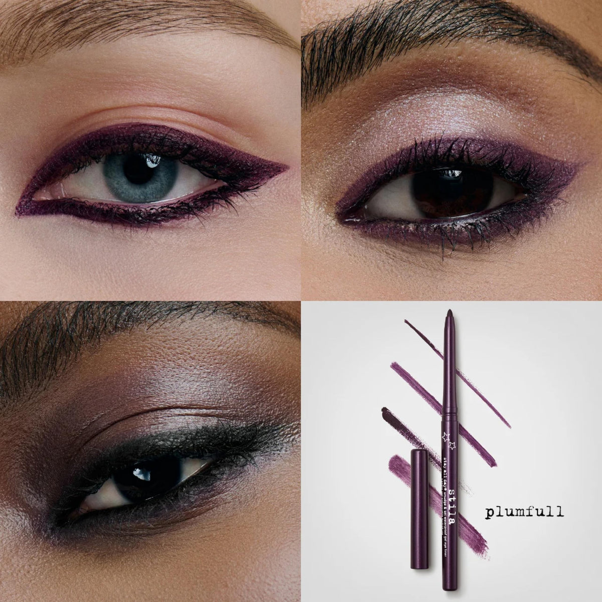 stila retractable tip close-up demonstrating precision and easy use