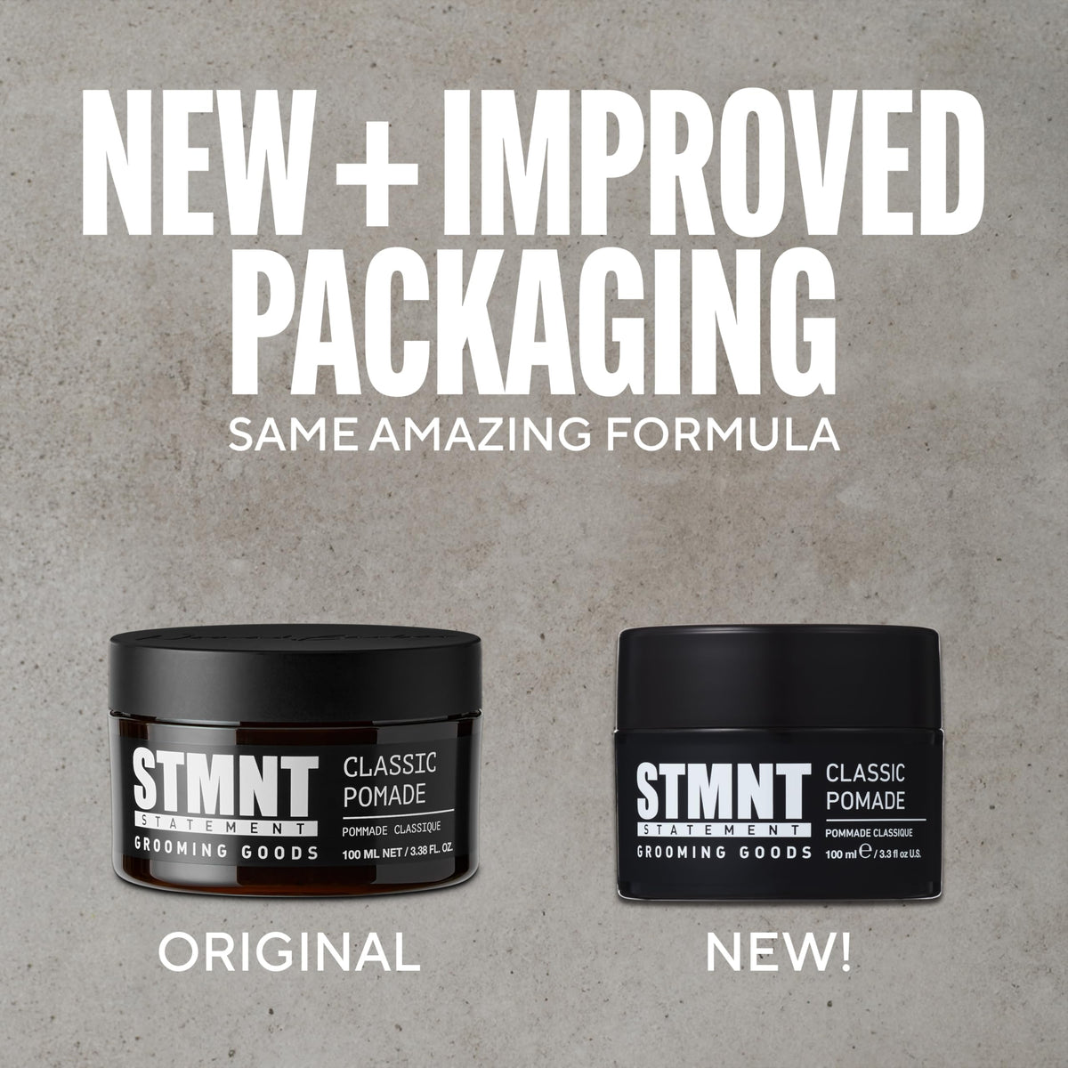 STMNT product on hands being worked in for even application and control