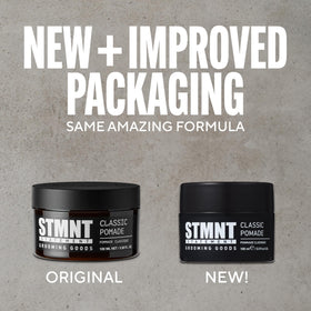 STMNT product on hands being worked in for even application and control