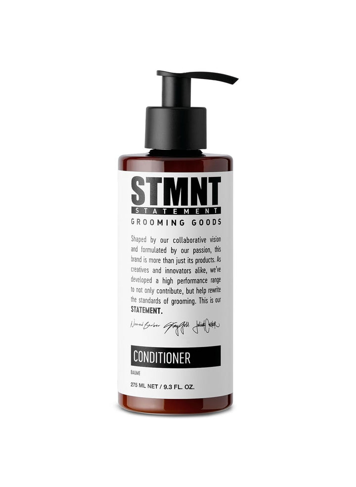 STMNT front packaging showing bottle and label for clear product ID and modern look