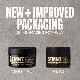 STMNT product in bathroom morning routine illustrating fast, reliable styling