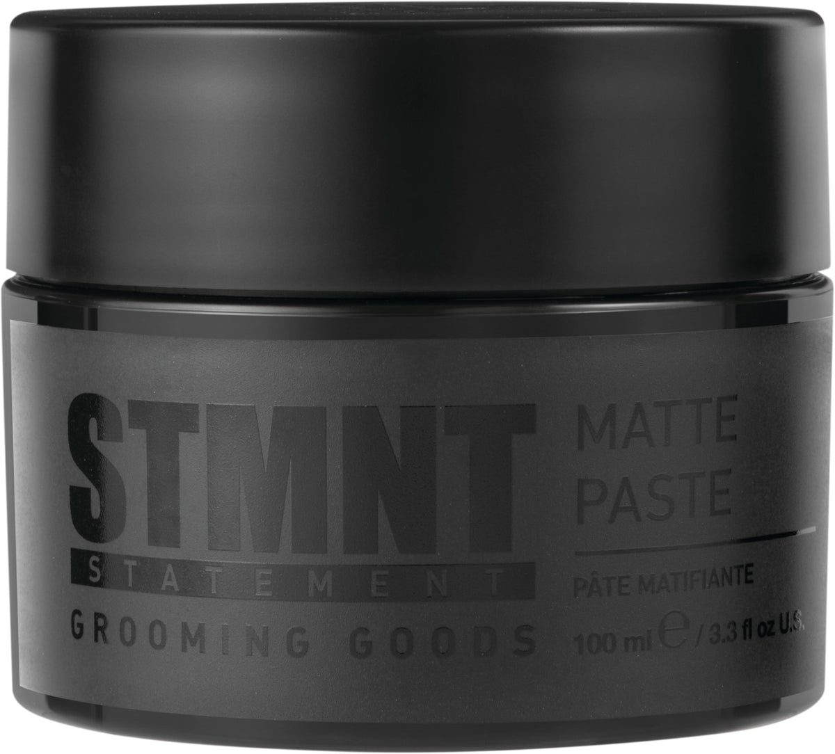 STMNT matte paste front packaging showing product label and size
