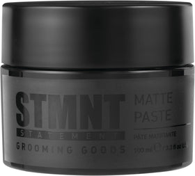 STMNT matte paste front packaging showing product label and size