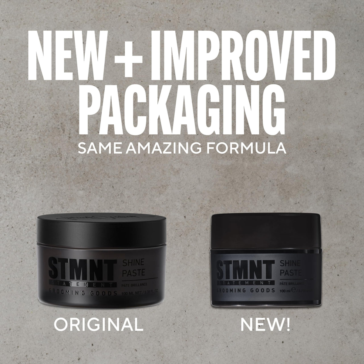 STMNT paste on fingertips ready to apply demonstrating strong control and easy styling