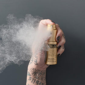 STMNT spray powder nozzle detail highlighting easy application and precision