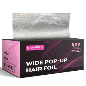Stock Your Home box front view showing 500-count foil supply and clear labeling benefit