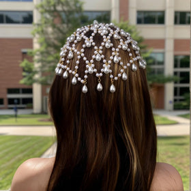 STONEFANS packaged headpiece with pouch showing ready-to-gift presentation