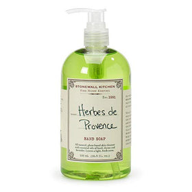 Stonewall Kitchen front view of two bottles showing label and size, elegant kitchen-ready scent