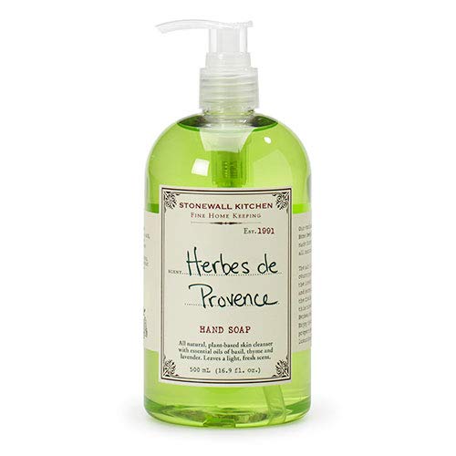 Stonewall Kitchen front view of two bottles showing label and size, elegant kitchen-ready scent