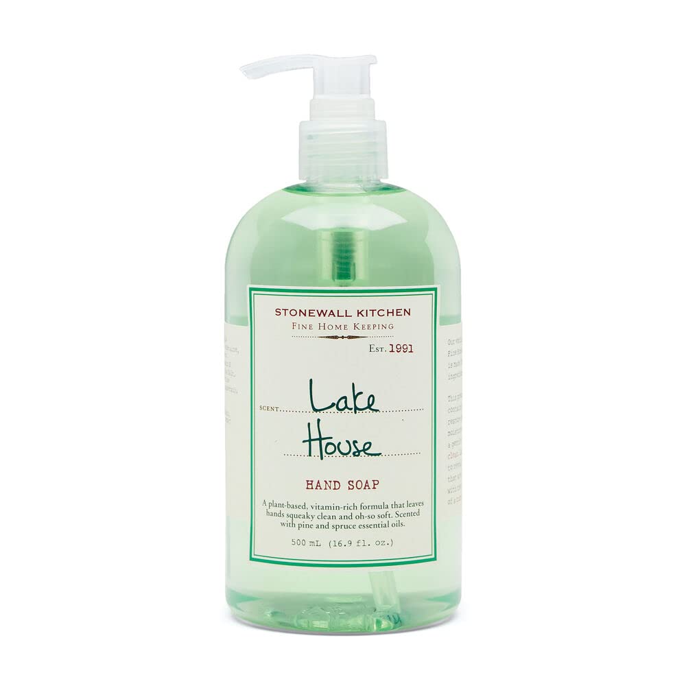 Stonewall Kitchen front packaging showing two bottles and fresh scent benefit