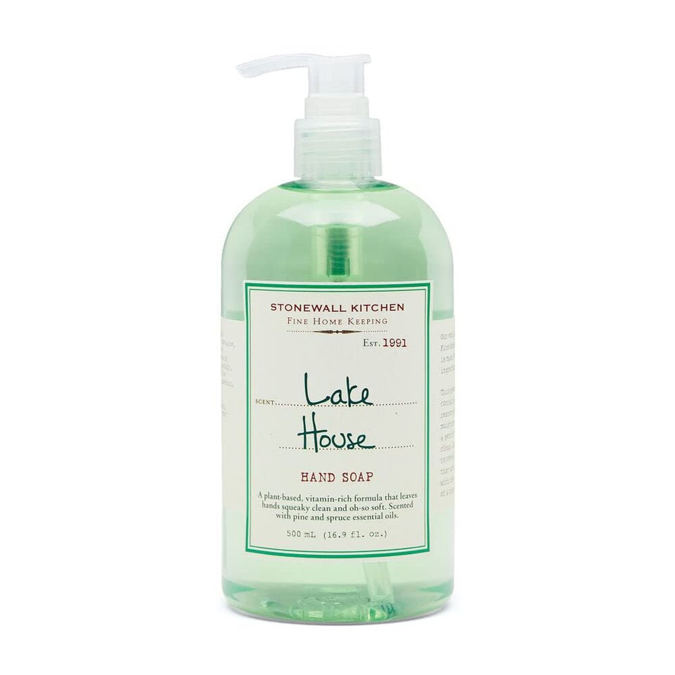 Stonewall Kitchen front packaging showing two bottles and fresh scent benefit