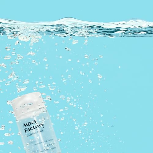Stratia Aqua Factory in hand 4oz to show size and portability for routines