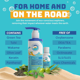 STREAM 2 SEA after-sun gel on hand cooling and soothing heated skin