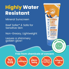 STREAM 2 SEA applied to cheek demonstrating natural golden highlight