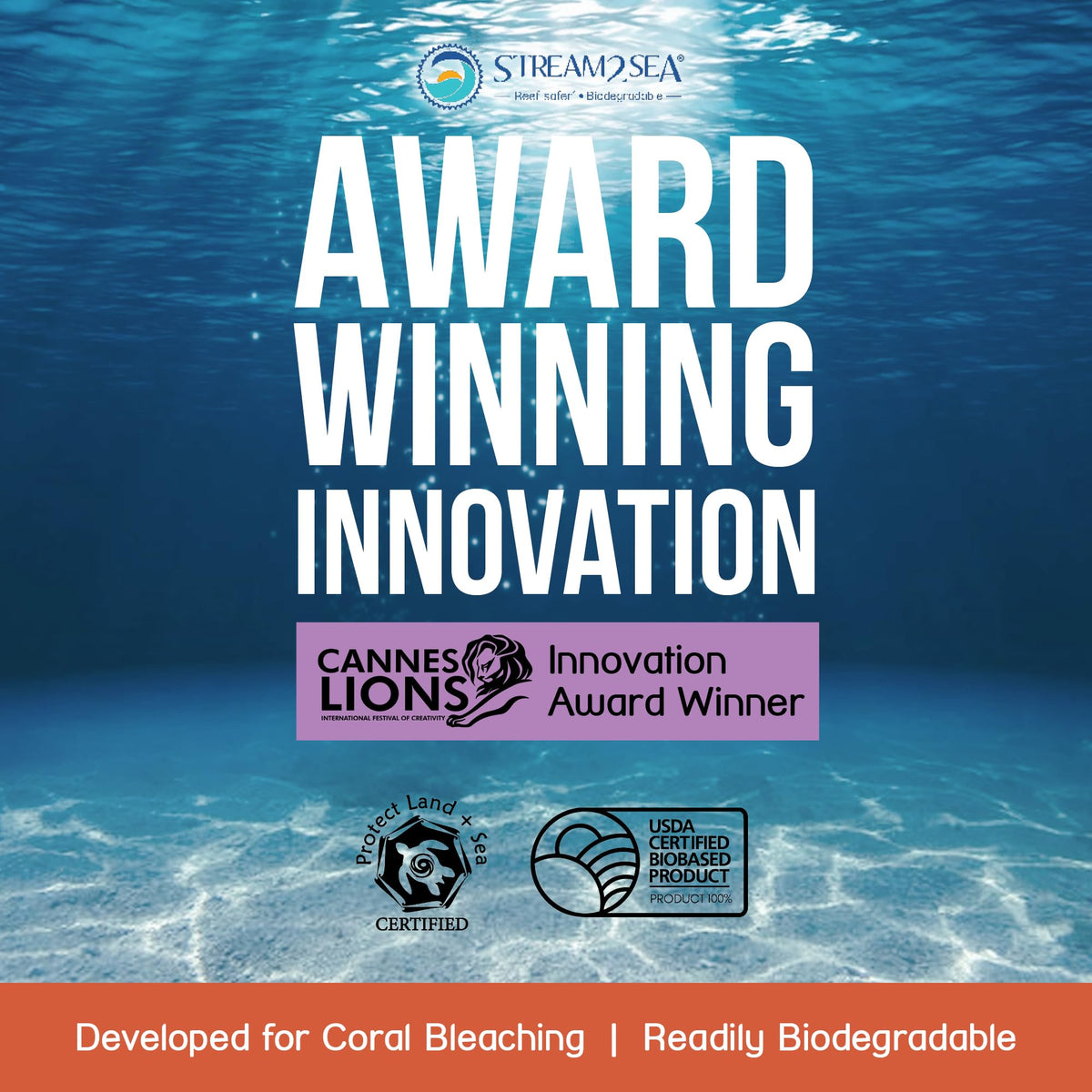 STREAM 2 SEA on a beach towel showing use during snorkeling and eco-friendly travel