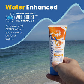 STREAM 2 SEA sunscreen worn while snorkeling protecting skin outdoors