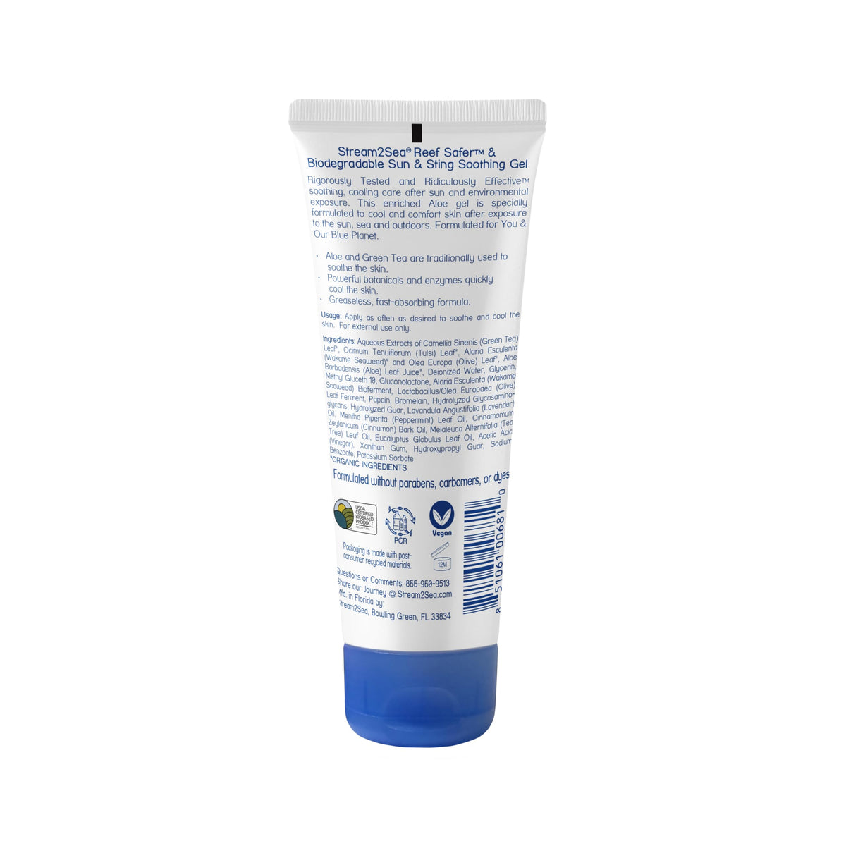 STREAM 2 SEA gel texture close-up highlighting quick absorption