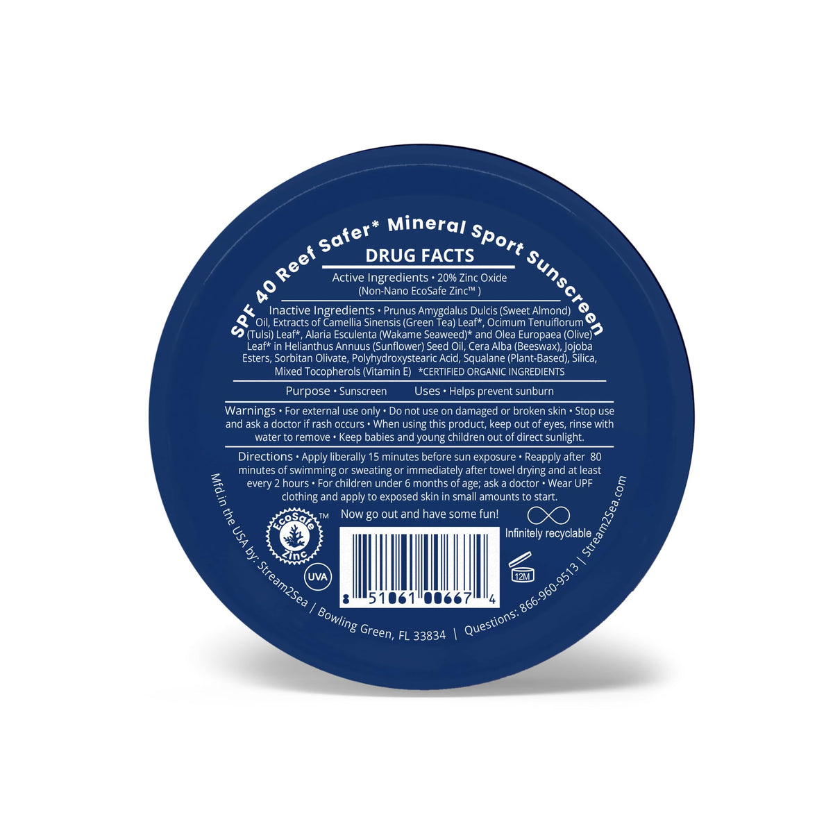 STREAM 2 SEA close-up of balm texture showing smooth spreadability benefit