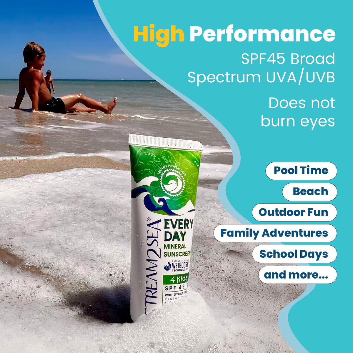 STREAM 2 SEA travel-size tube in hands for TSA-friendly convenience