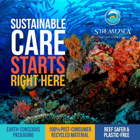 STREAM 2 SEA bar styled in bathroom for eco-conscious lifestyle appeal