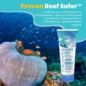 Stream 2 Sea label with EWG verified mark for ingredient transparency