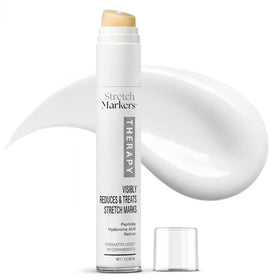 StretchMarkers front packaging showing bottle and label, brand clarity and trust