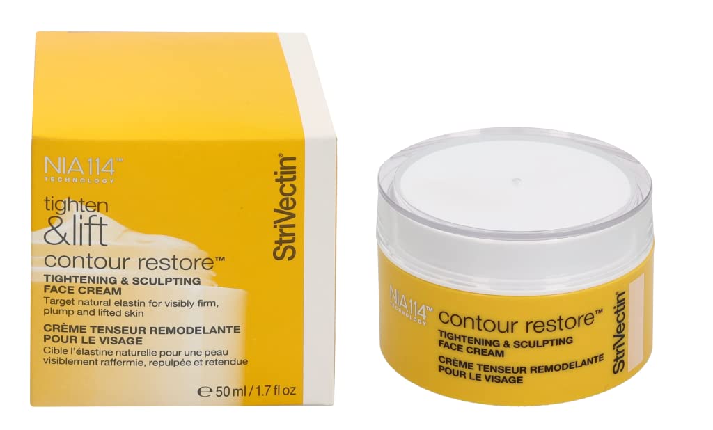 StriVectin Contour Restore front jar showing packaging and clean design benefit