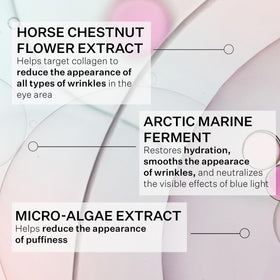 StriVectin ingredients label close-up highlighting NIA-114 and peptide benefits