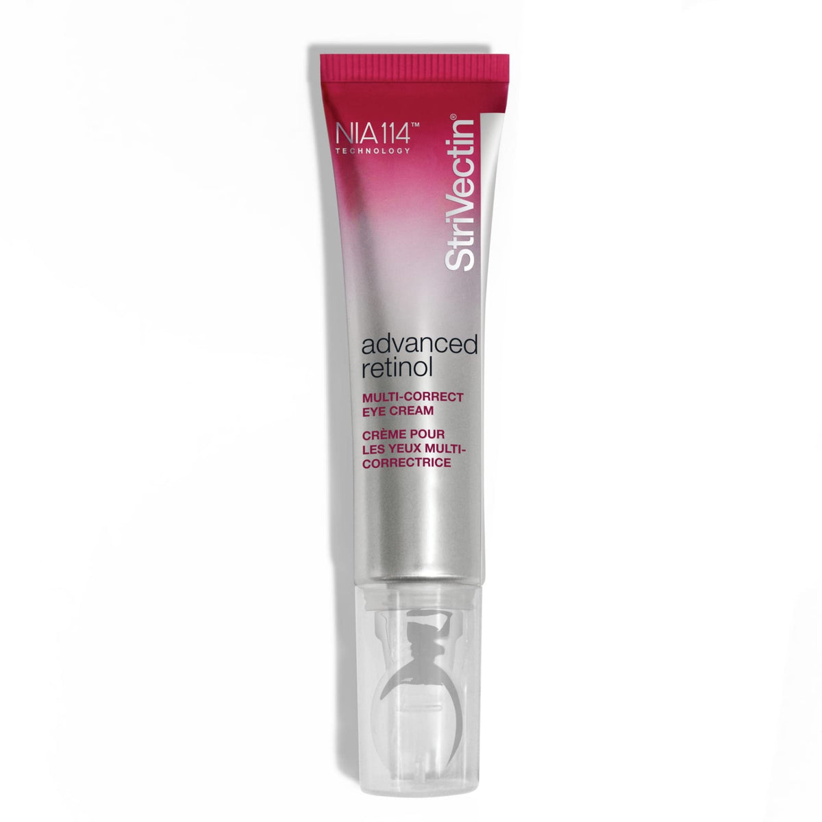 StriVectin front packaging showing eye cream and benefit of wrinkle reduction
