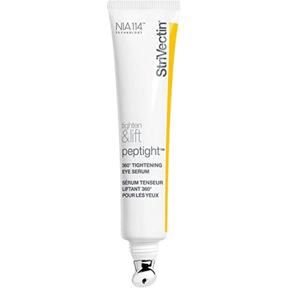 StriVectin front packaging shows bottle and branding for confident purchase