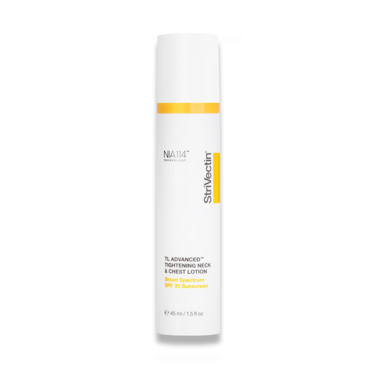 StriVectin front packaging showing neck and chest SPF for daily firming